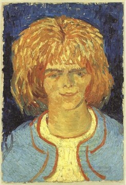 Vincent Van Gogh Painting - Chica con el pelo rizado Vincent van Gogh